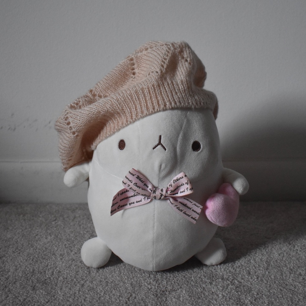 [H&M] Pink/Rose Knitted Beret/Beanie
